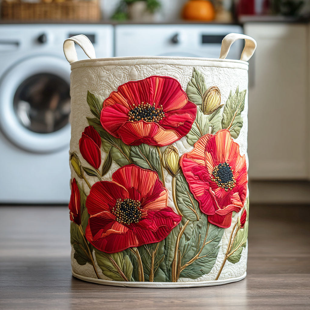 Panier à linge Scarlet Poppy Dream