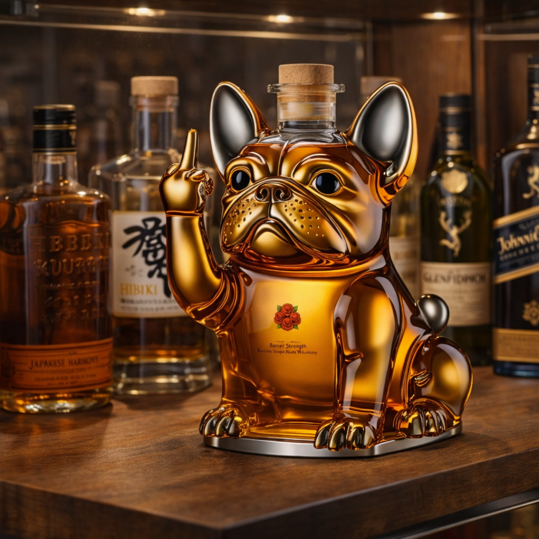Bouteille de Whisky - Version Chien
