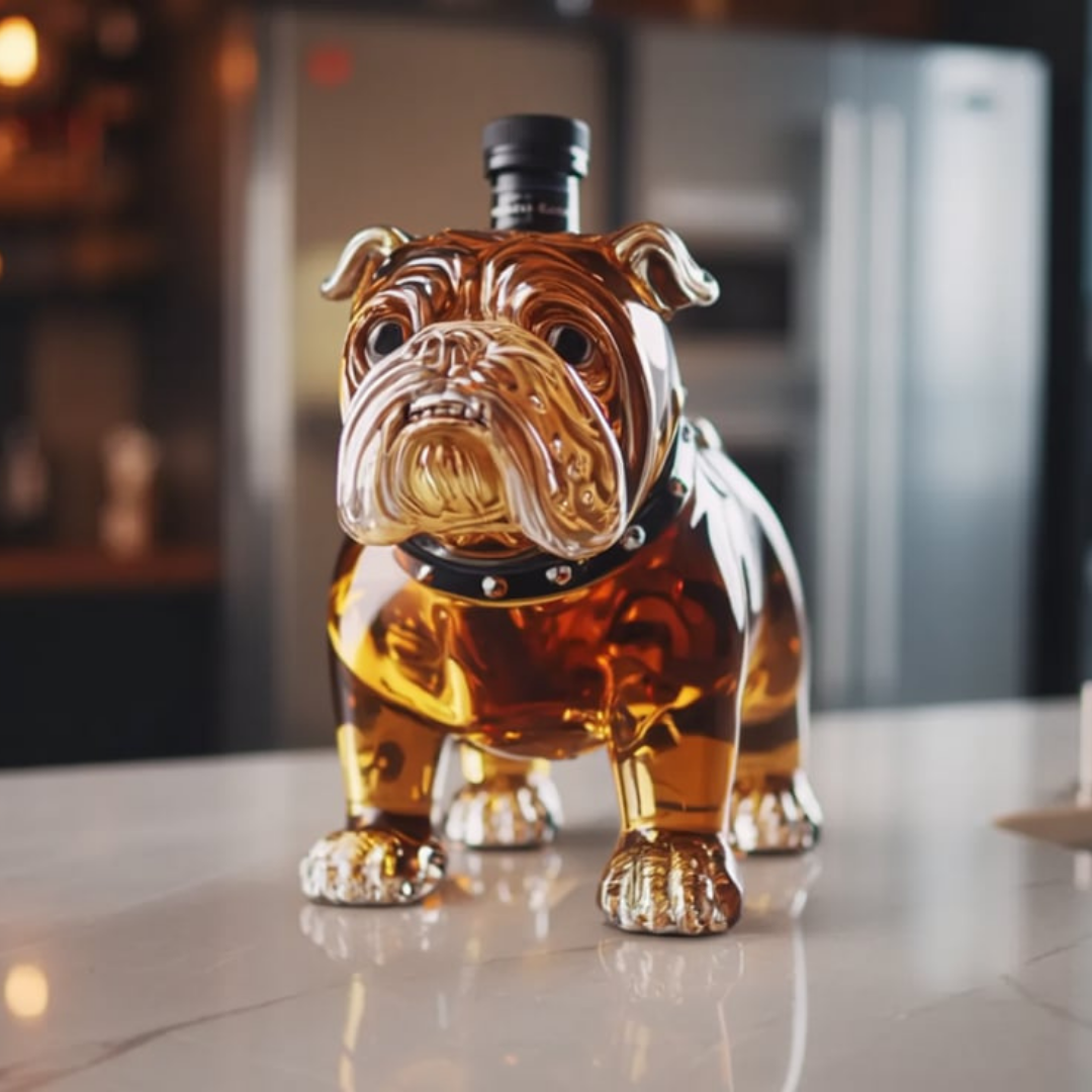 Bouteille de Whisky - Version Bulldog