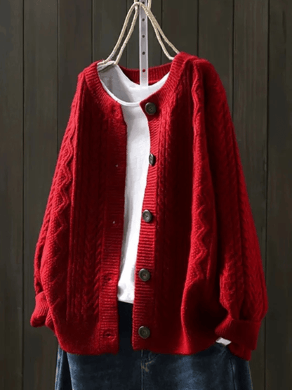 Doris - Cardigan Tricoté Élégant