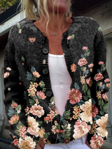 Kivara™ | Cardigan fleuri vintage