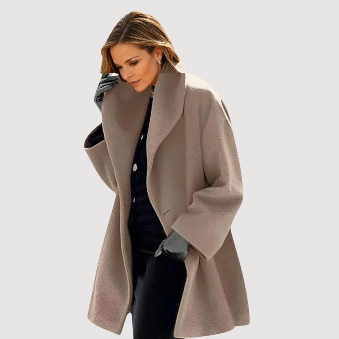 Vivienne | Manteau d'Hiver Marron
