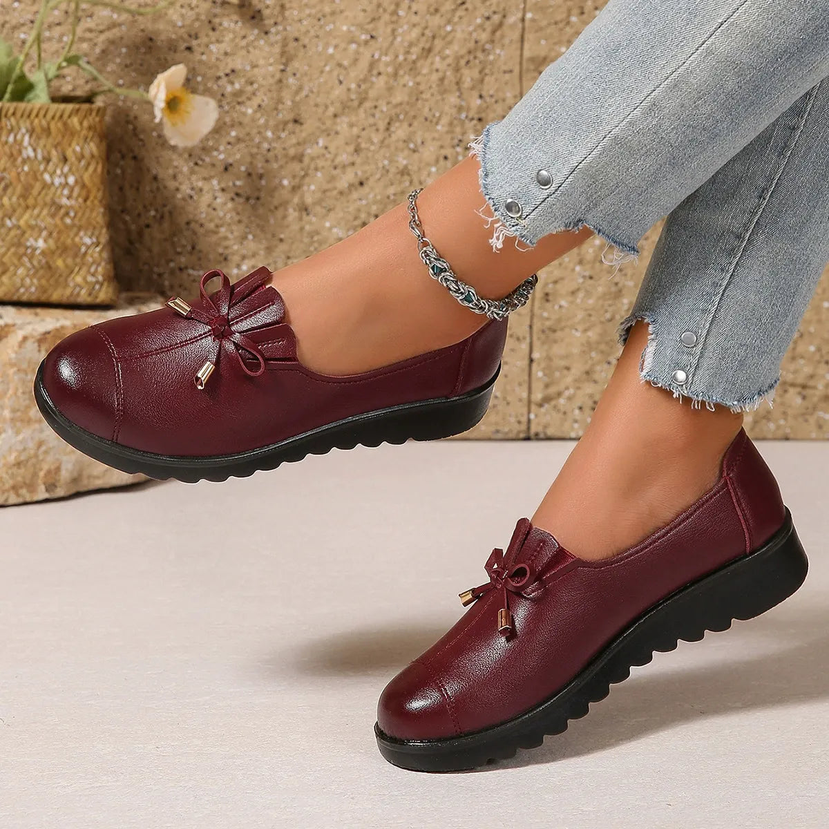 Maison Mireille | Mocassins confort à soutien intégral