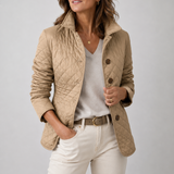 Hélène | Veste Matelassée Kaki