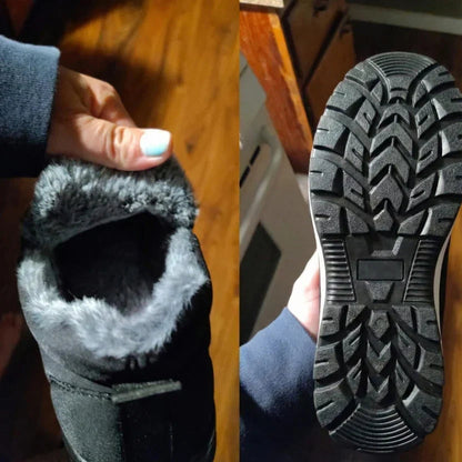Margaux bottines d'hiver, doublure douce et semelle crantée
