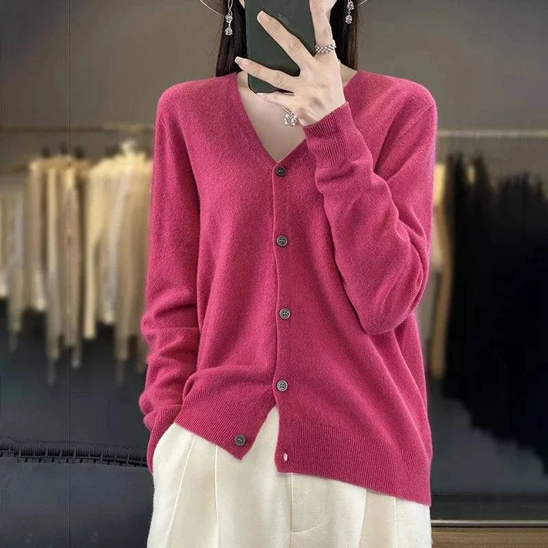 Odessia - Cardigan Cachemire Élégant