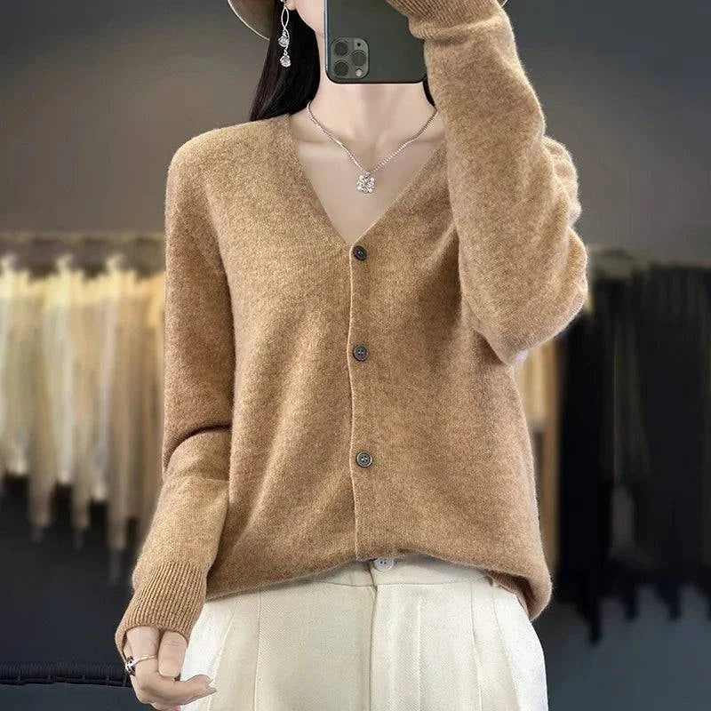 Odessia - Cardigan Cachemire Élégant