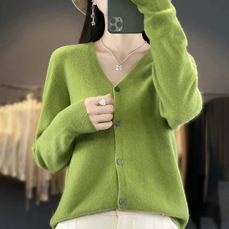 Odessia - Cardigan Cachemire Élégant