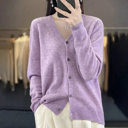 Odessia - Cardigan Cachemire Élégant