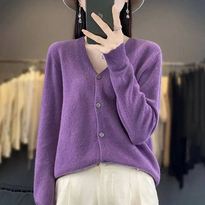 Odessia - Cardigan Cachemire Élégant