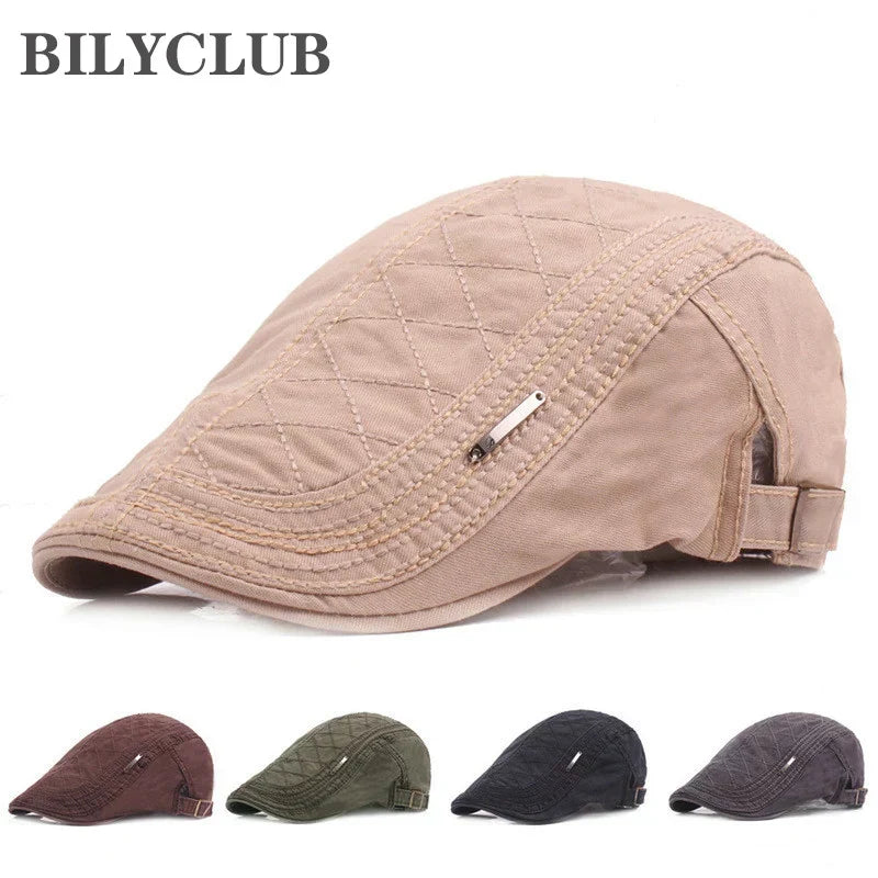 Casquette vintage Bloom™ beige pour animaux, présentée avec plusieurs variantes de couleur