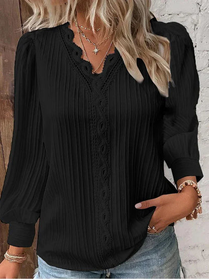 Lilly - Élégante Blouse Plissée