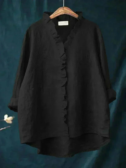 Annette | Ruffled Blouse