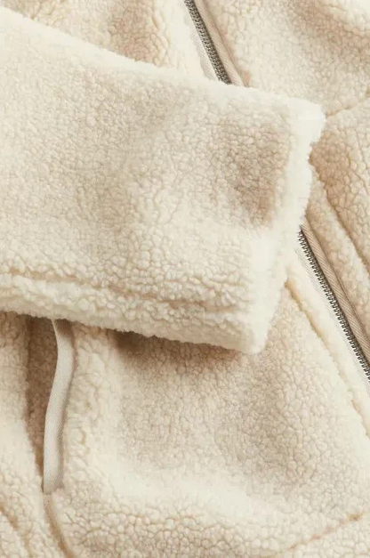 KAJA | Manteau en Teddy Doux