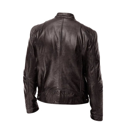 Danoir | Blouson en Cuir Décontracté