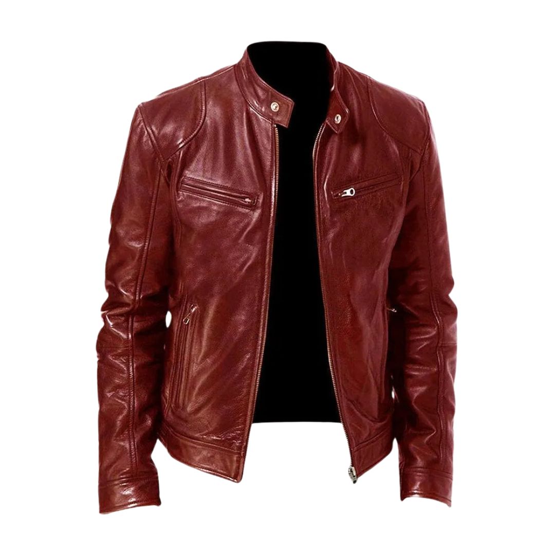 Danoir | Blouson en Cuir Décontracté