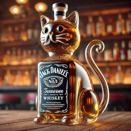 Carafe à whisky - Édition Chat