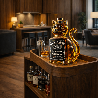 Carafe à whisky - Édition Chat