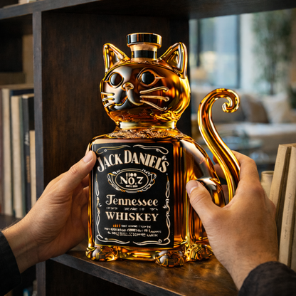 Carafe à whisky - Édition Chat