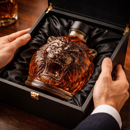 Carafe à whisky - Édition Lion