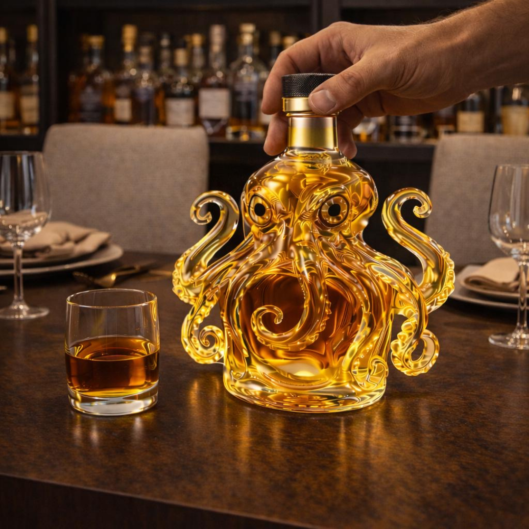 Carafe à whisky - Édition Pieuvre