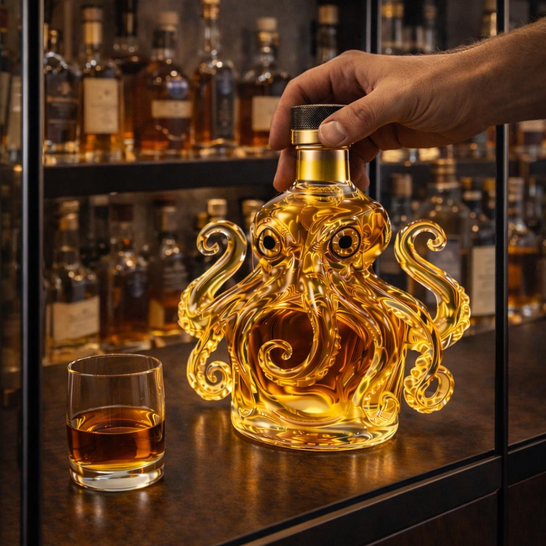 Carafe à whisky - Édition Pieuvre