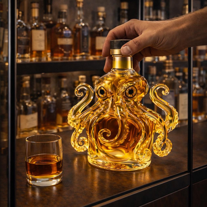 Carafe à whisky - Édition Pieuvre