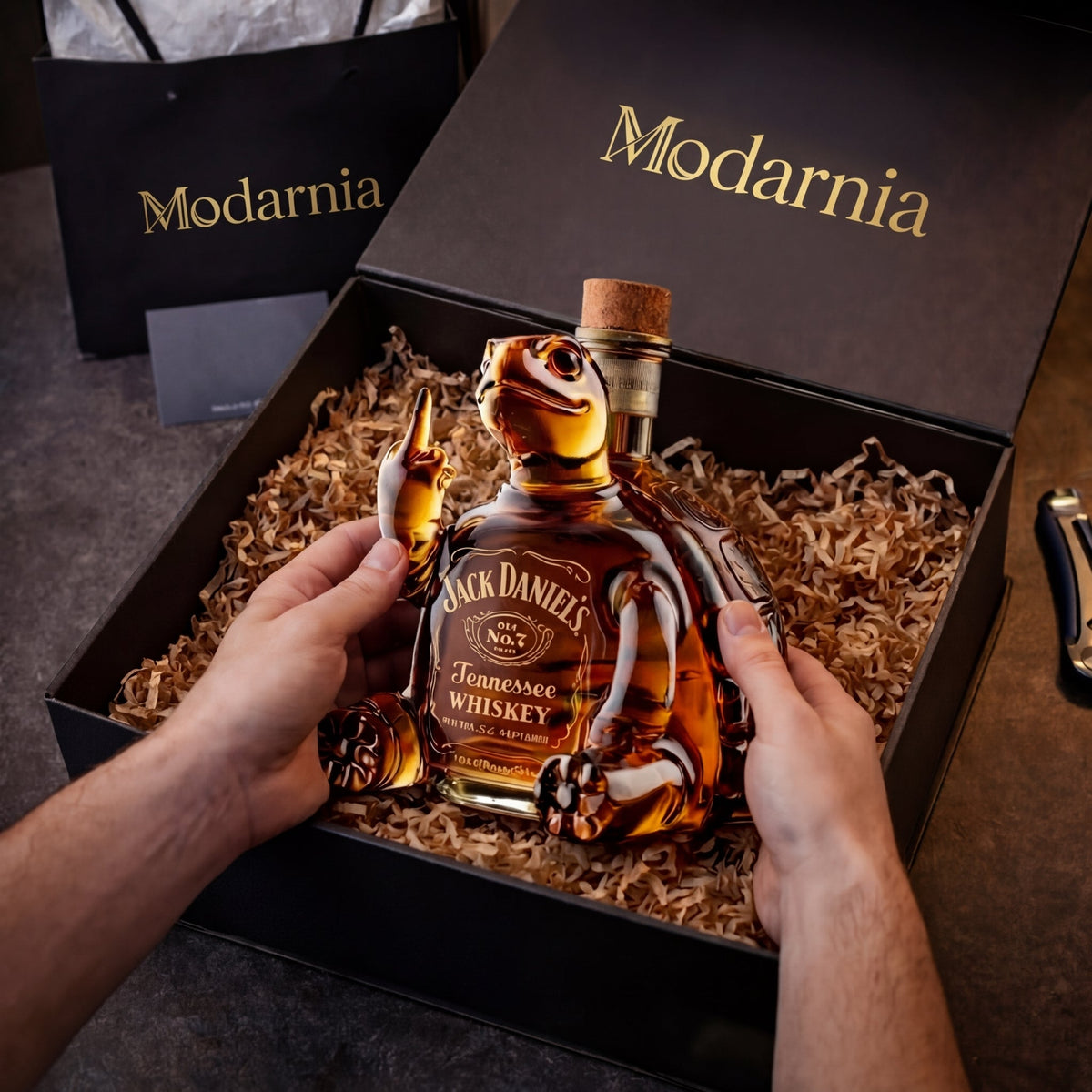 Carafe à whisky - Édition Tortue