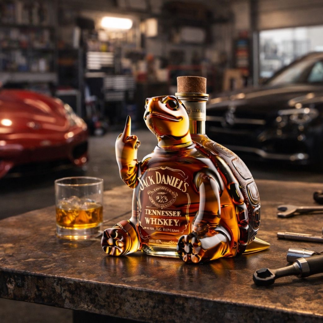Carafe à whisky - Édition Tortue