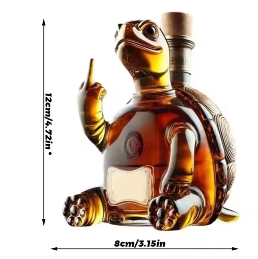 Carafe à whisky - Édition Tortue