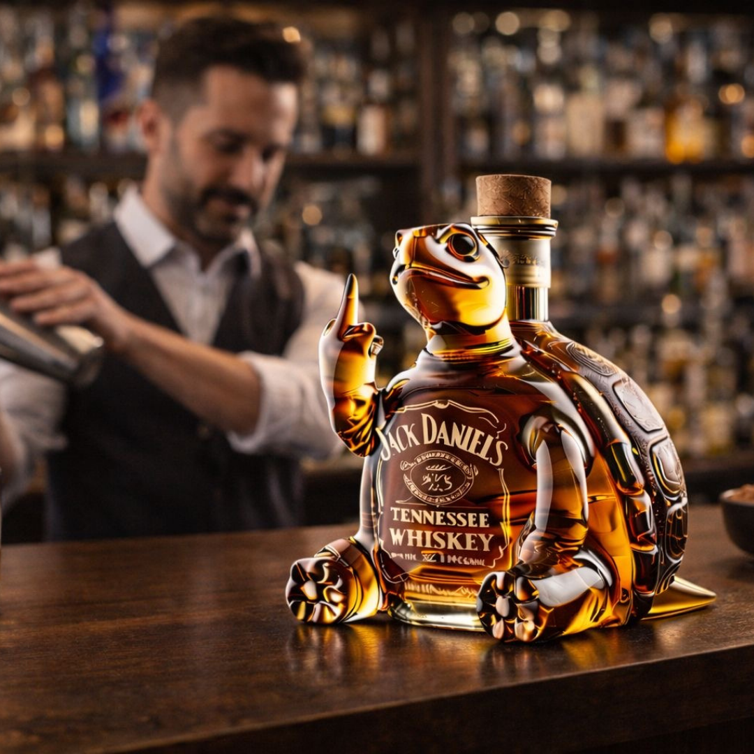 Carafe à whisky - Édition Tortue