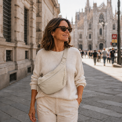 Elena | Sac à bandoulière beige (Presque épuisé)