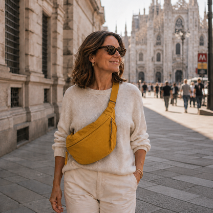 Luce | Sac à Bandoulière Ocre