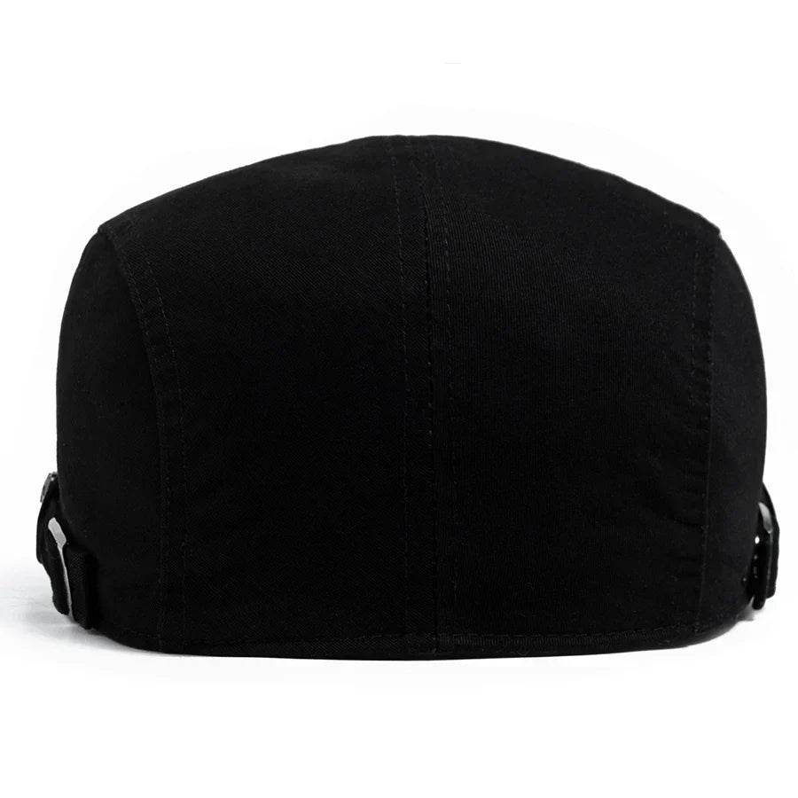 Nœud vintage pour animal de compagnie noir, vue arrière avec couture centrale