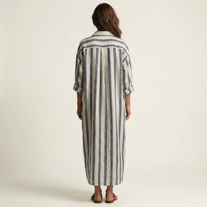 Carra | Rayé Maxi Robe