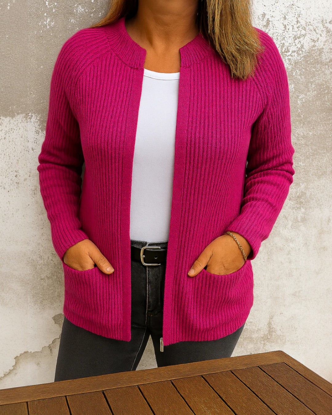Sophie - Gilet Doux Et Pratique