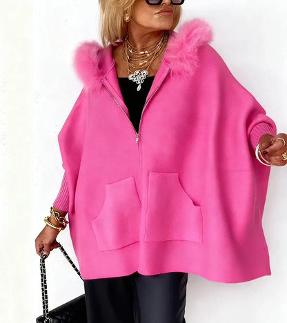 Arabelle - Manteau Chic En Fourrure