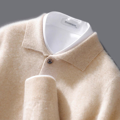 Belford - Polo en cachemire élégant