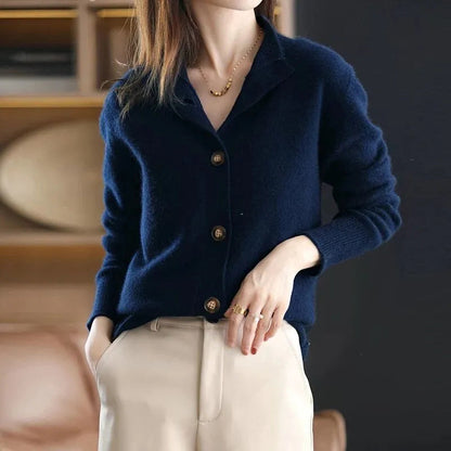 Arlina - Cardigan élégant en Mérinos