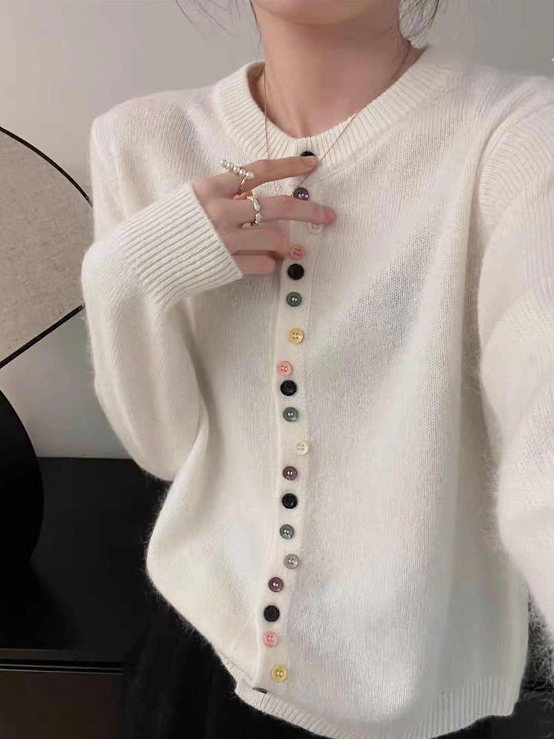 Beatrice - Gilet Doux Et Élégant