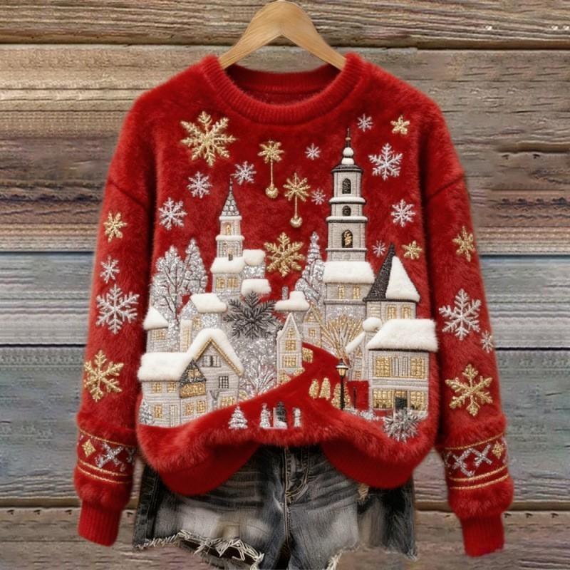Talbot - Pull de Noël douillet.