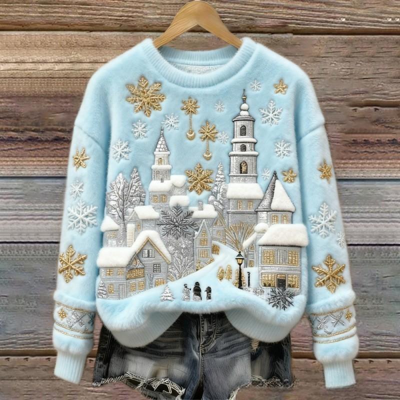 Talbot - Pull de Noël douillet.