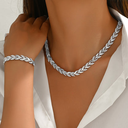 Laluna - Collier Queue de Poisson Scintillant