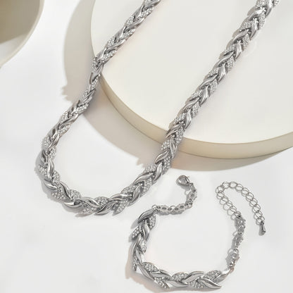 Laluna - Collier Queue de Poisson Scintillant