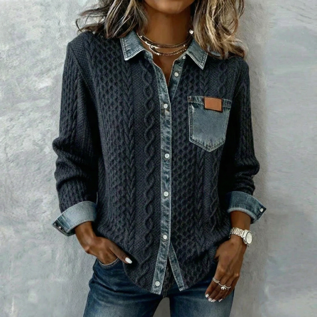 Élise - Chemise Douce Élégante