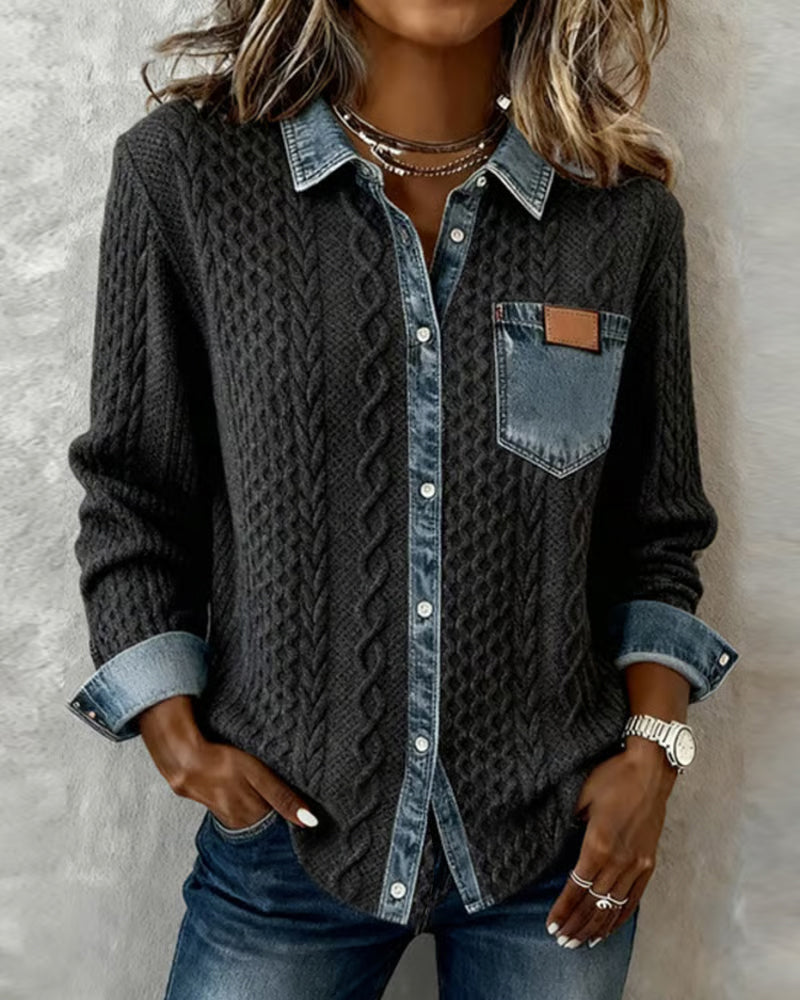 Élise - Chemise Douce Élégante