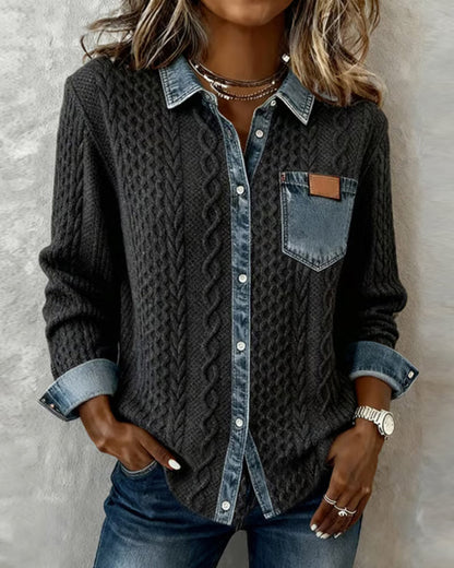 Élise - Chemise Douce Élégante