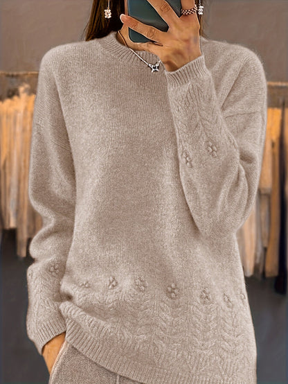 Noémie - Pull Ample Doux Hivernal