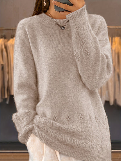 Noémie - Pull Ample Doux Hivernal