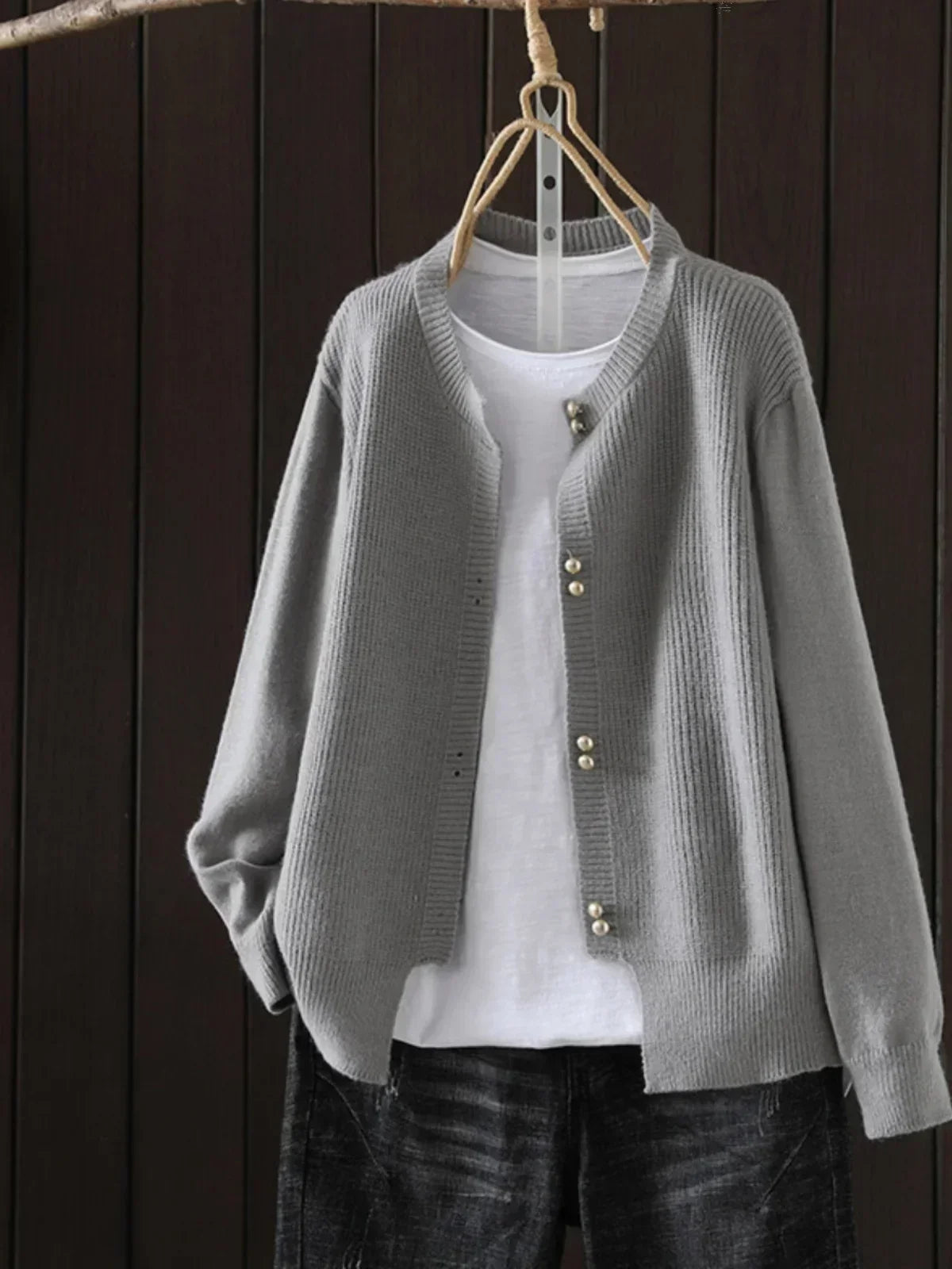 Elara - Cardigan Sophistiqué En Tricot